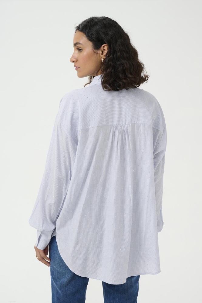 KAMILENA SHIRT 10509799 107269 BLUE/WHITE STRIPE